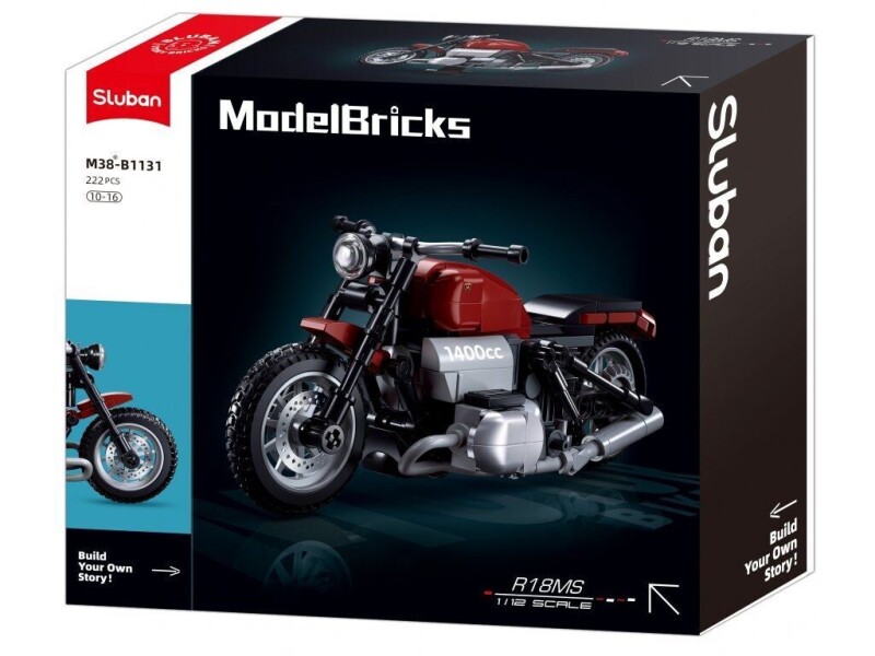 Sluban Model Bricks Motorka R18